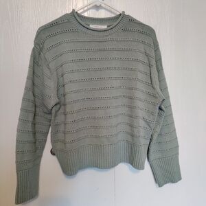 Green Knit Sweater